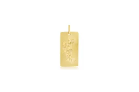 Butterfly Dog Tag Charm