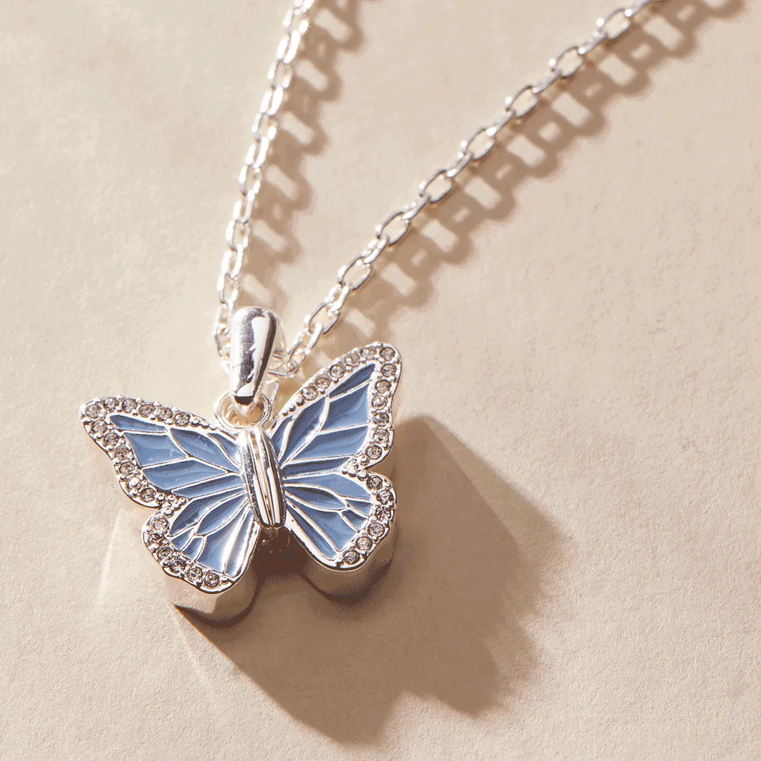 Butterfly Mantra Necklace