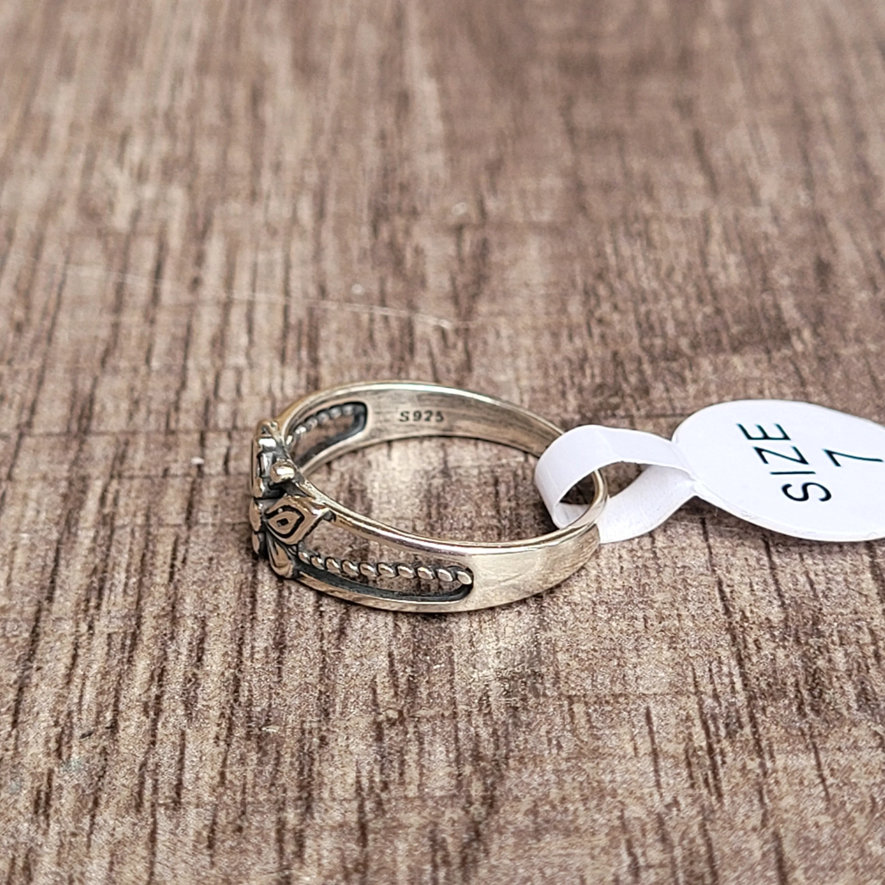 Butterfly silver 925 ring