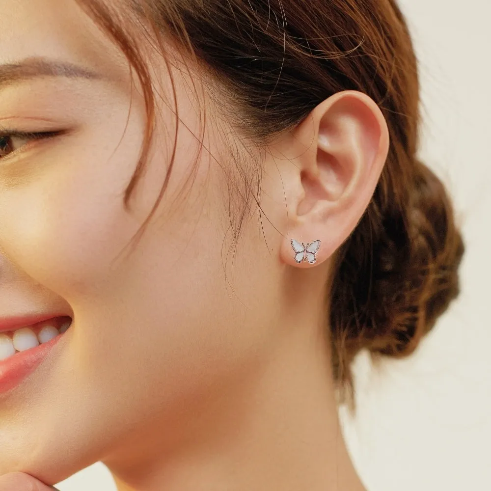 Butterfly Stud Earring