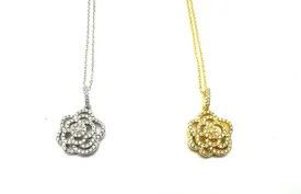 Camellia Flower Necklace