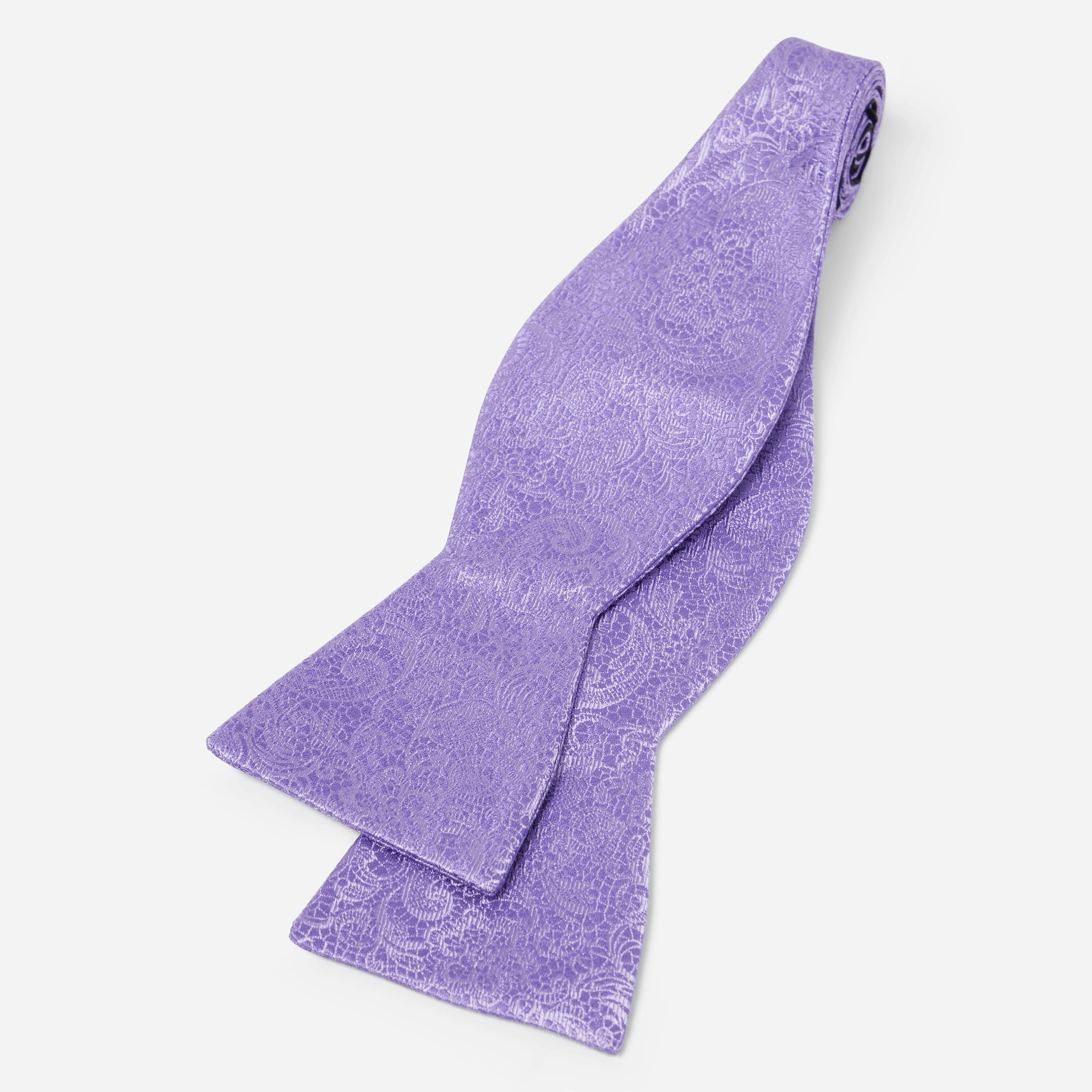 Ceremony Paisley Lilac Bow Tie