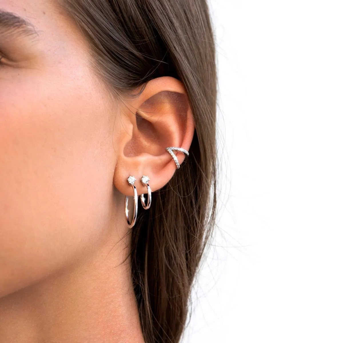 Cleo Silver Ear Cuff