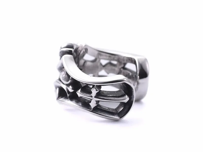 Club Cross Ear Cuff