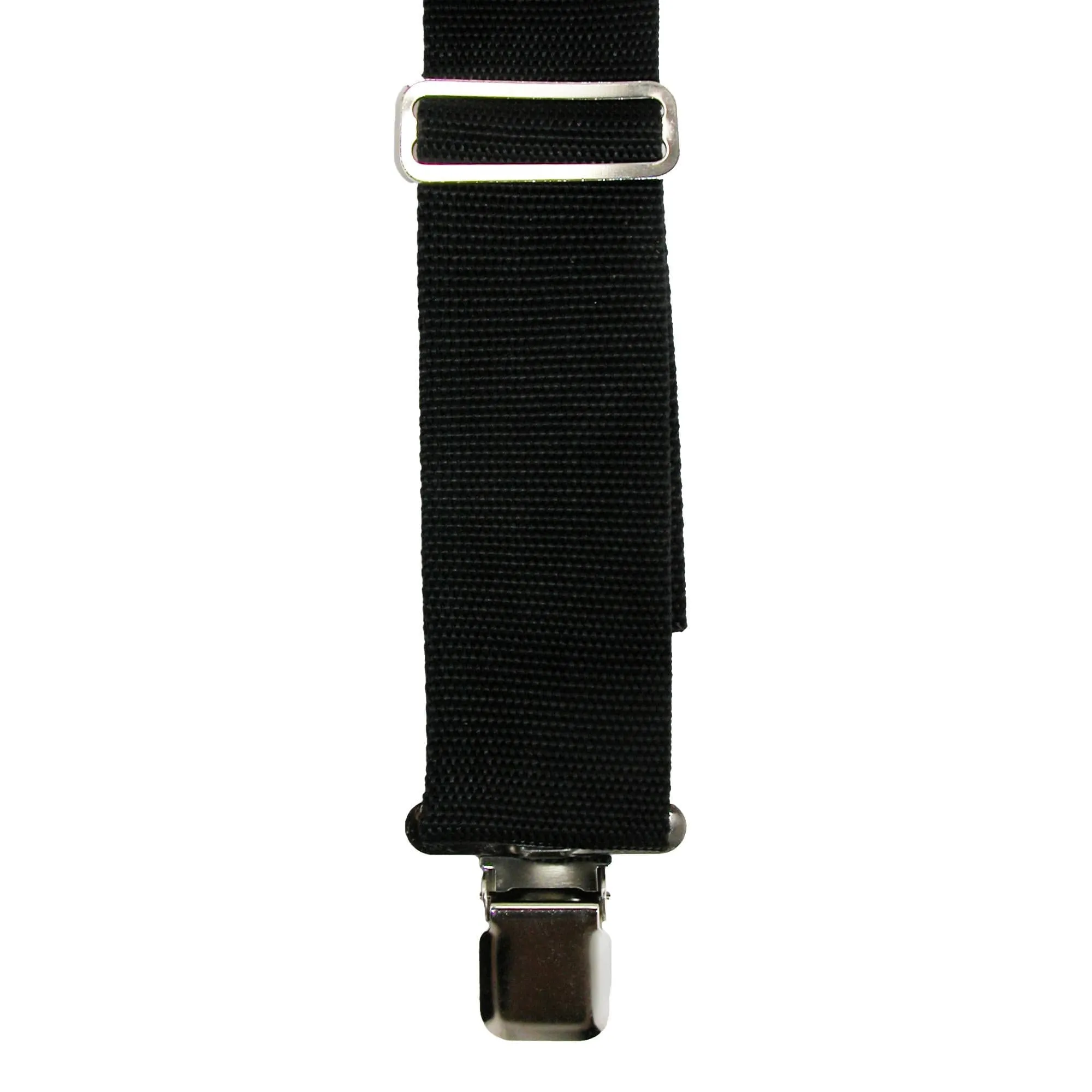 CTM® Men's Elastic Work Clip-End Suspenders