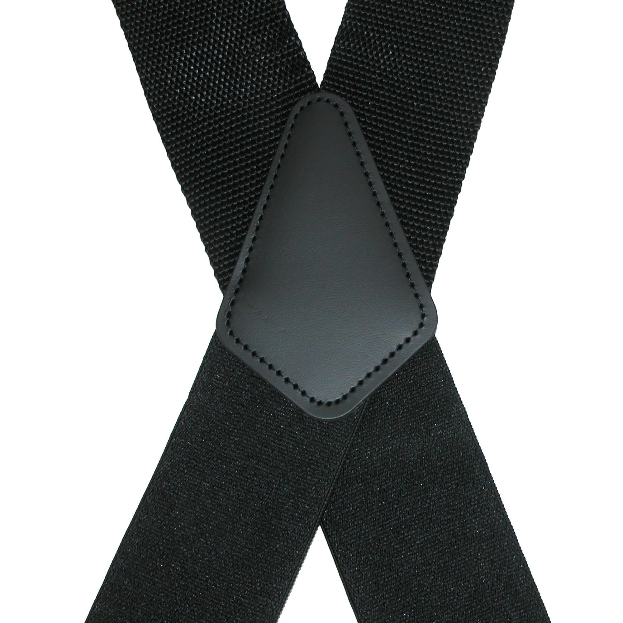 CTM® Men's Elastic Work Clip-End Suspenders