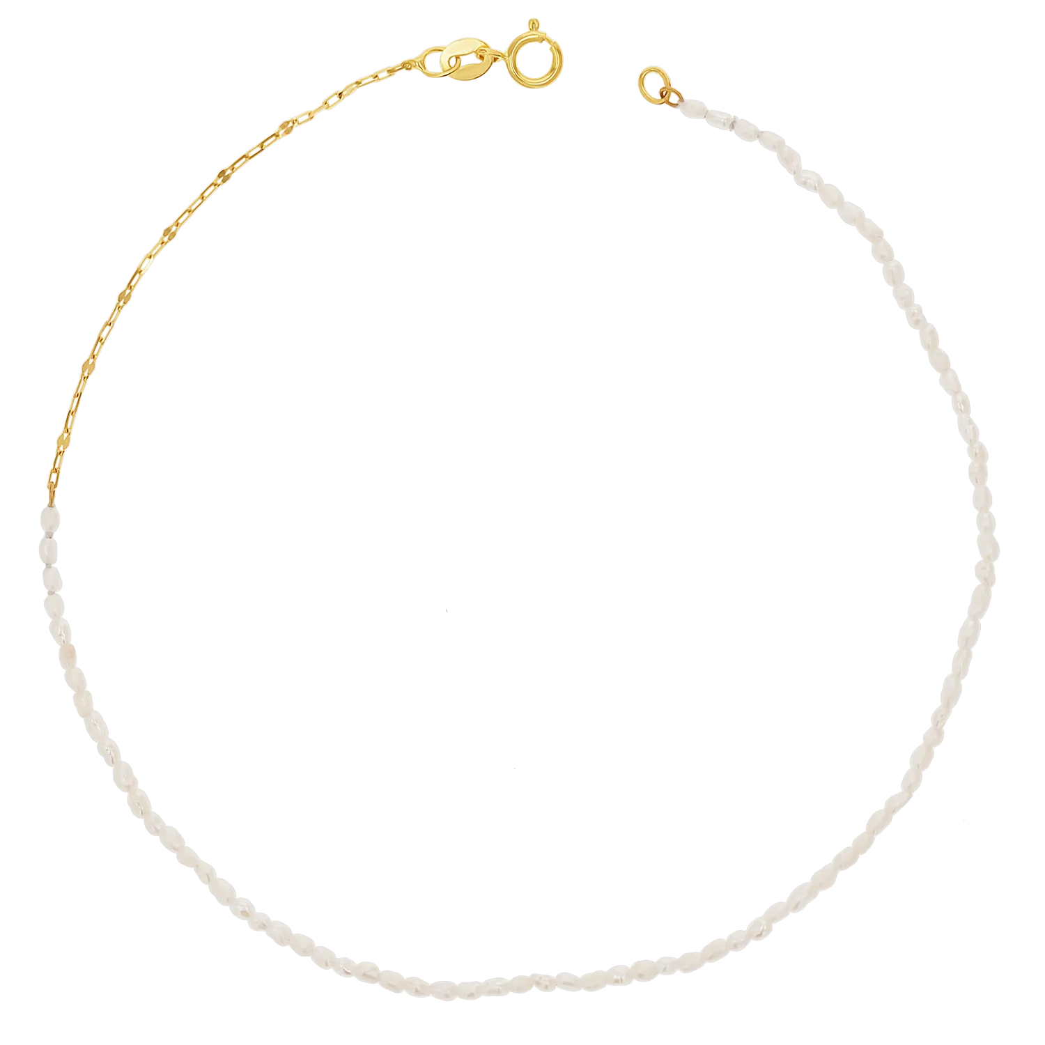 Dainty Pearl Anklet