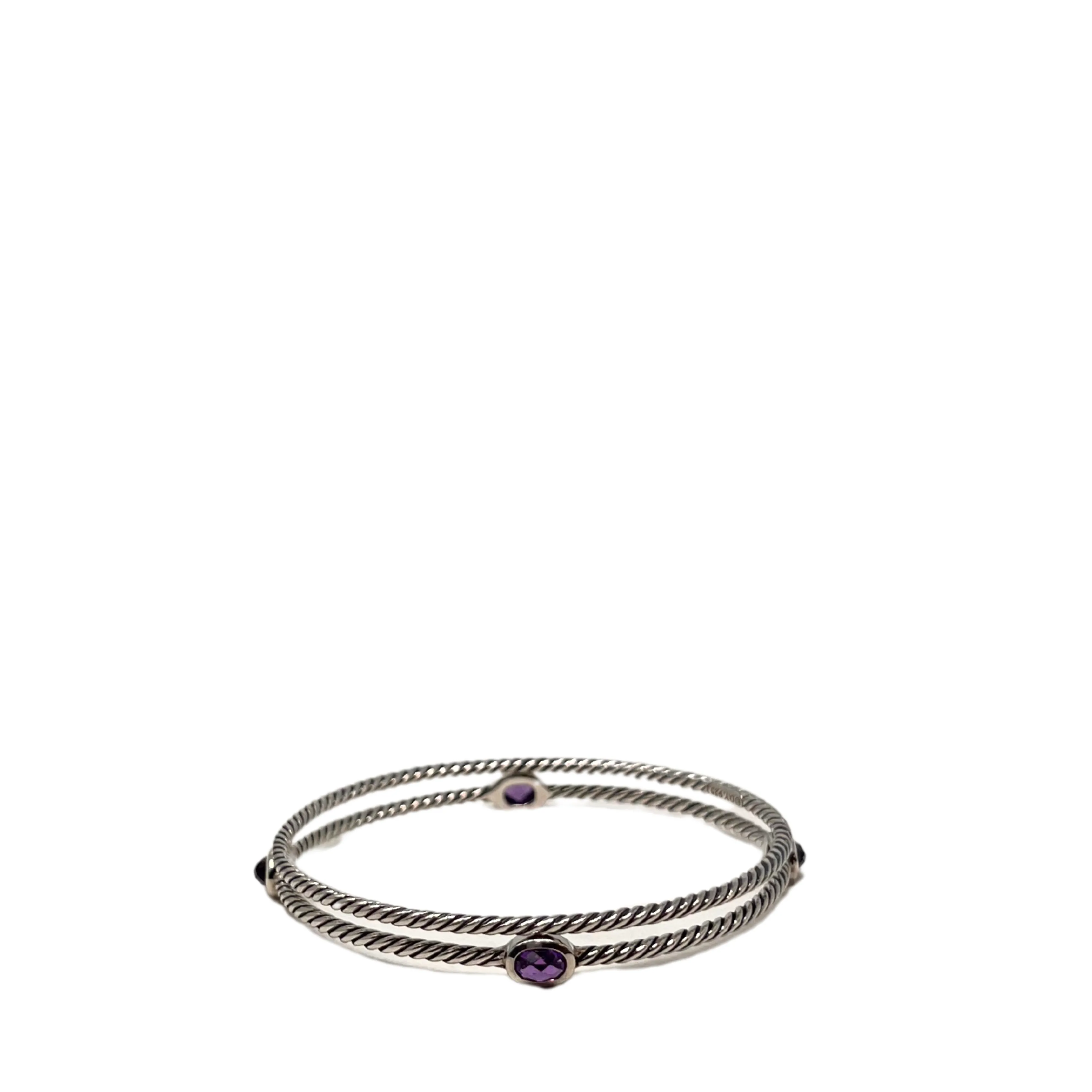 David Yurman Amethyst Bangle Set