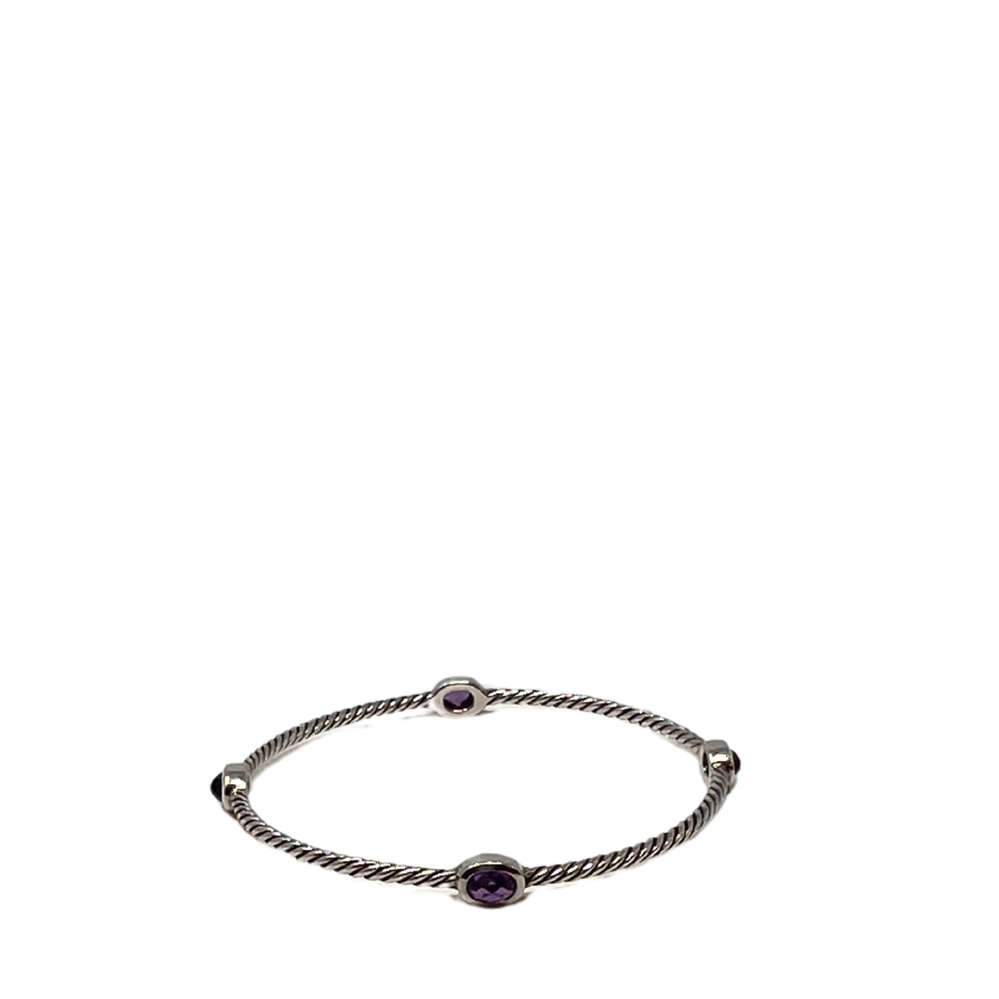 David Yurman Amethyst Bangle Set