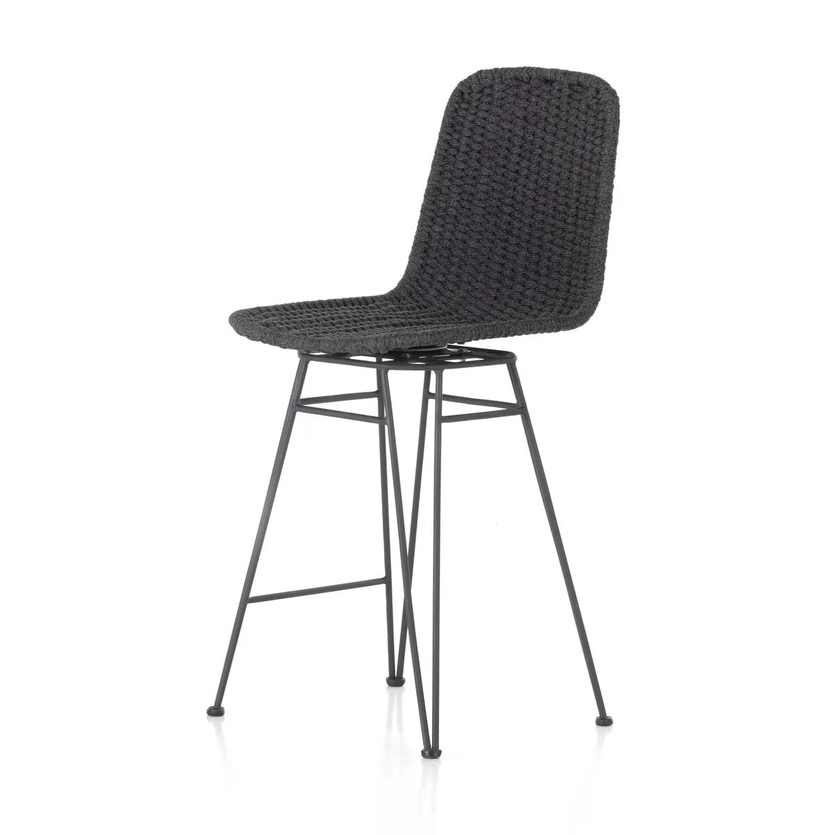 Dema Outdoor Swivel Bar   Counter Stool
