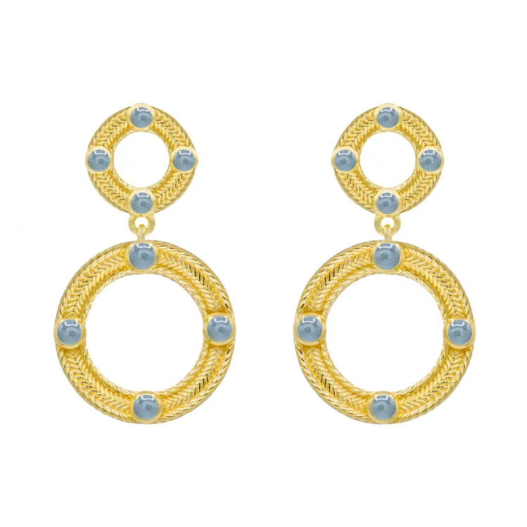 Denver Circle Earrings