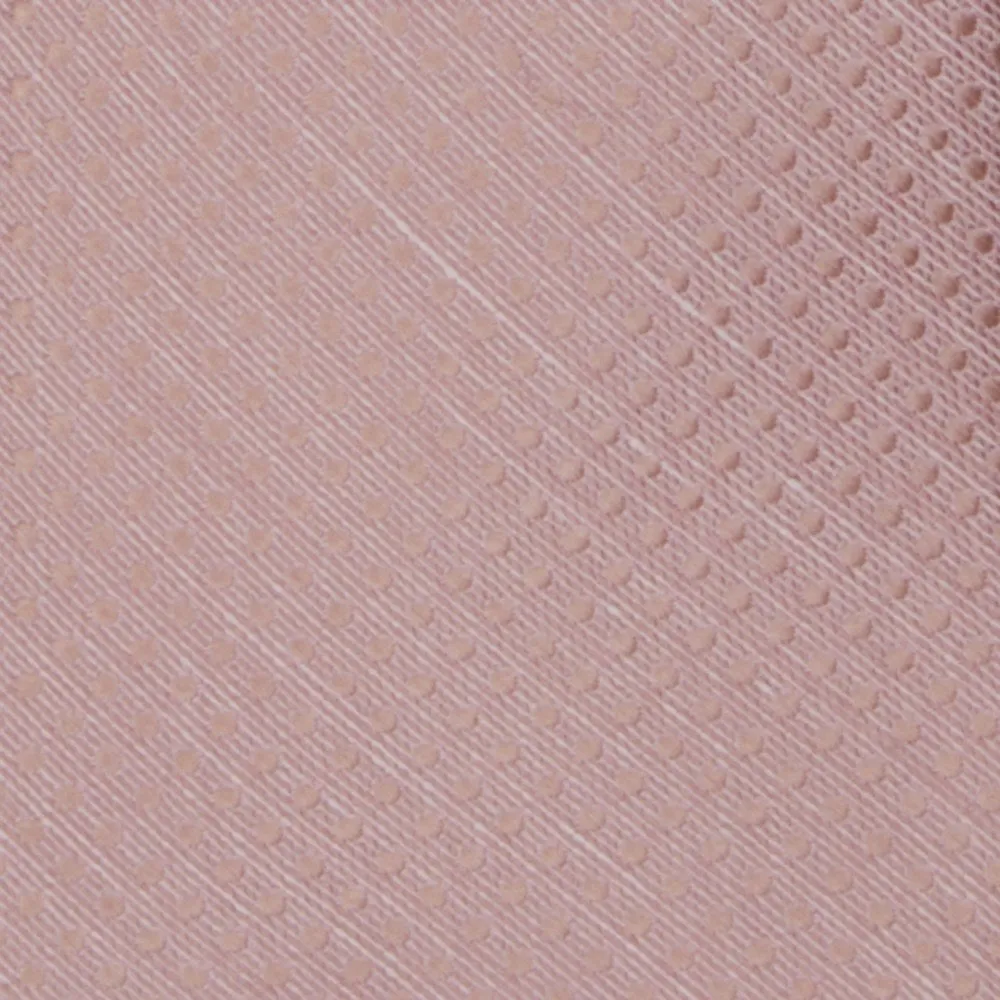 Dotted Spin Blush Pink Bow Tie