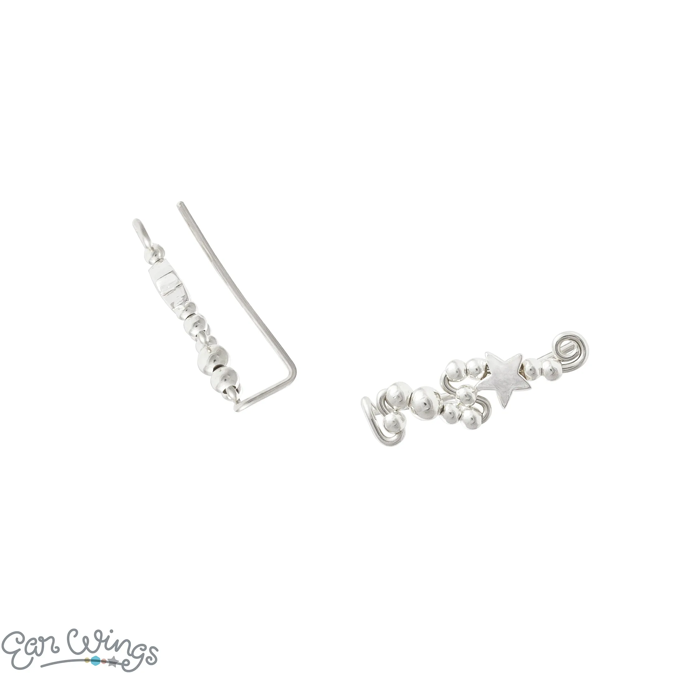 Ear Wings Sterling Silver Star