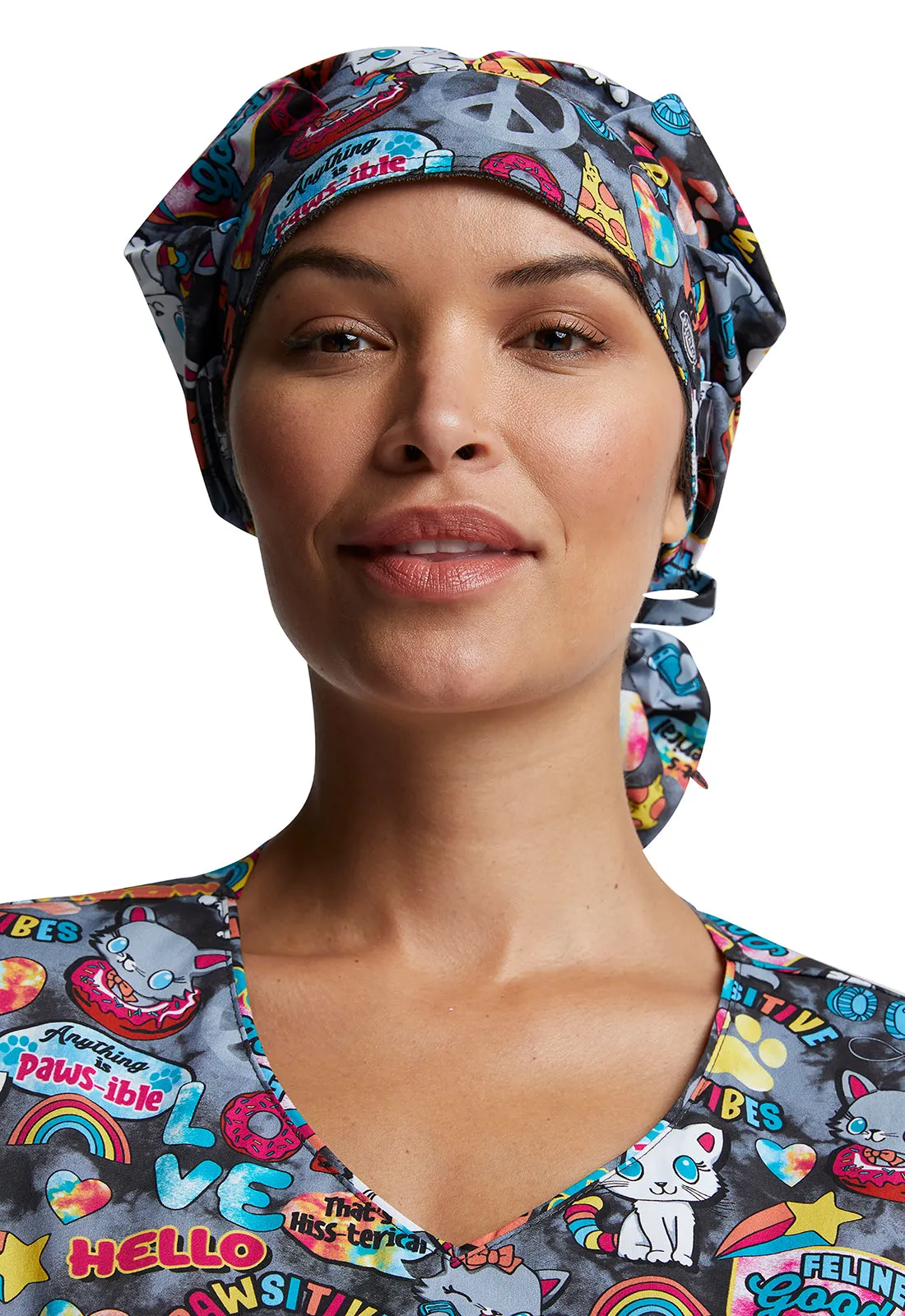EDS Signature - Unisex Bouffant Scrubs Hat