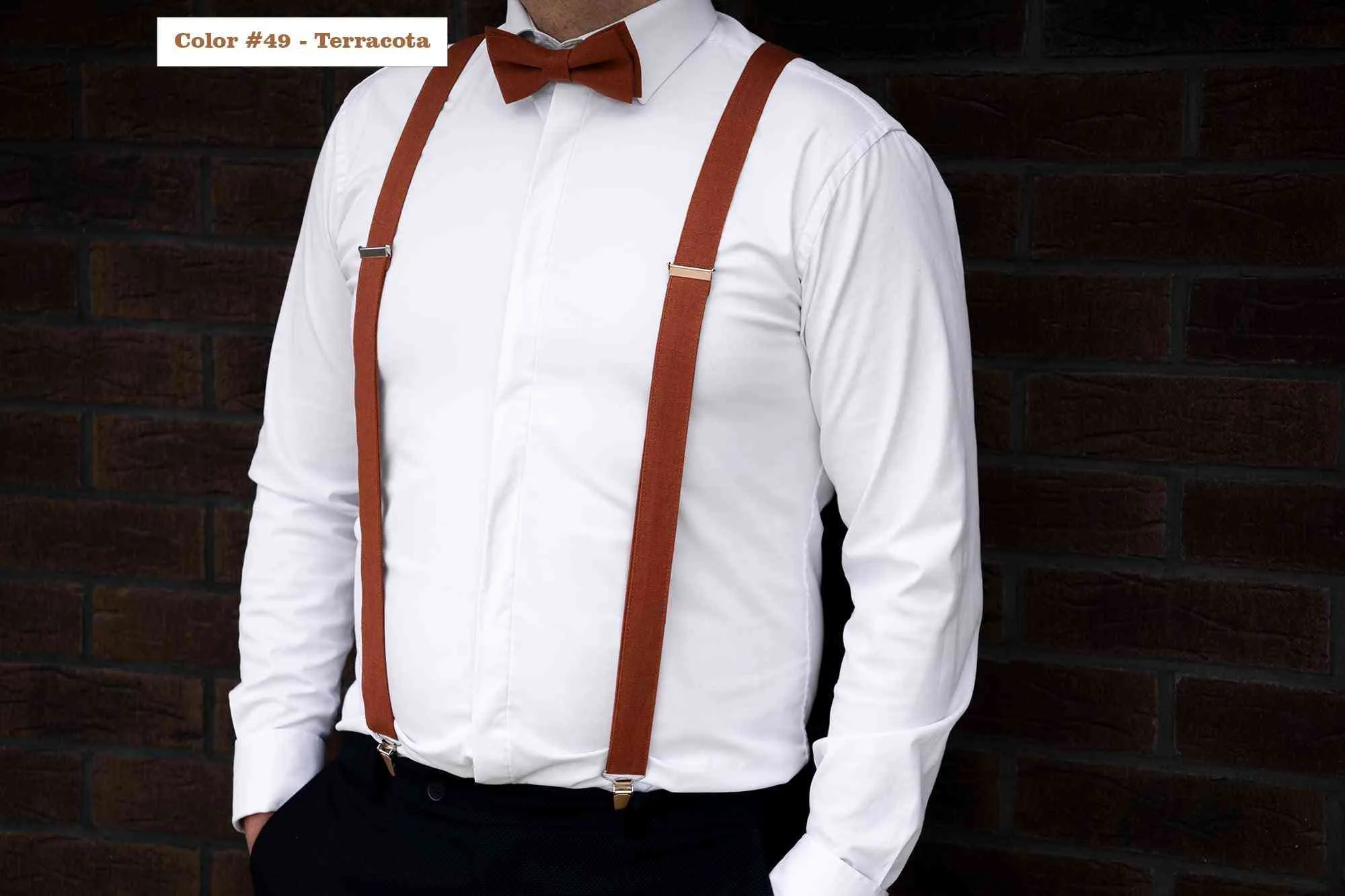 Effortlessly Stylish - Our Pre-tied Pink Bow Tie is Perfect for Groomsmen and Weddings