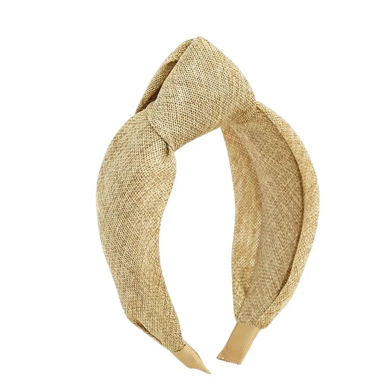 Exaggerated Knot Headband (Natural)