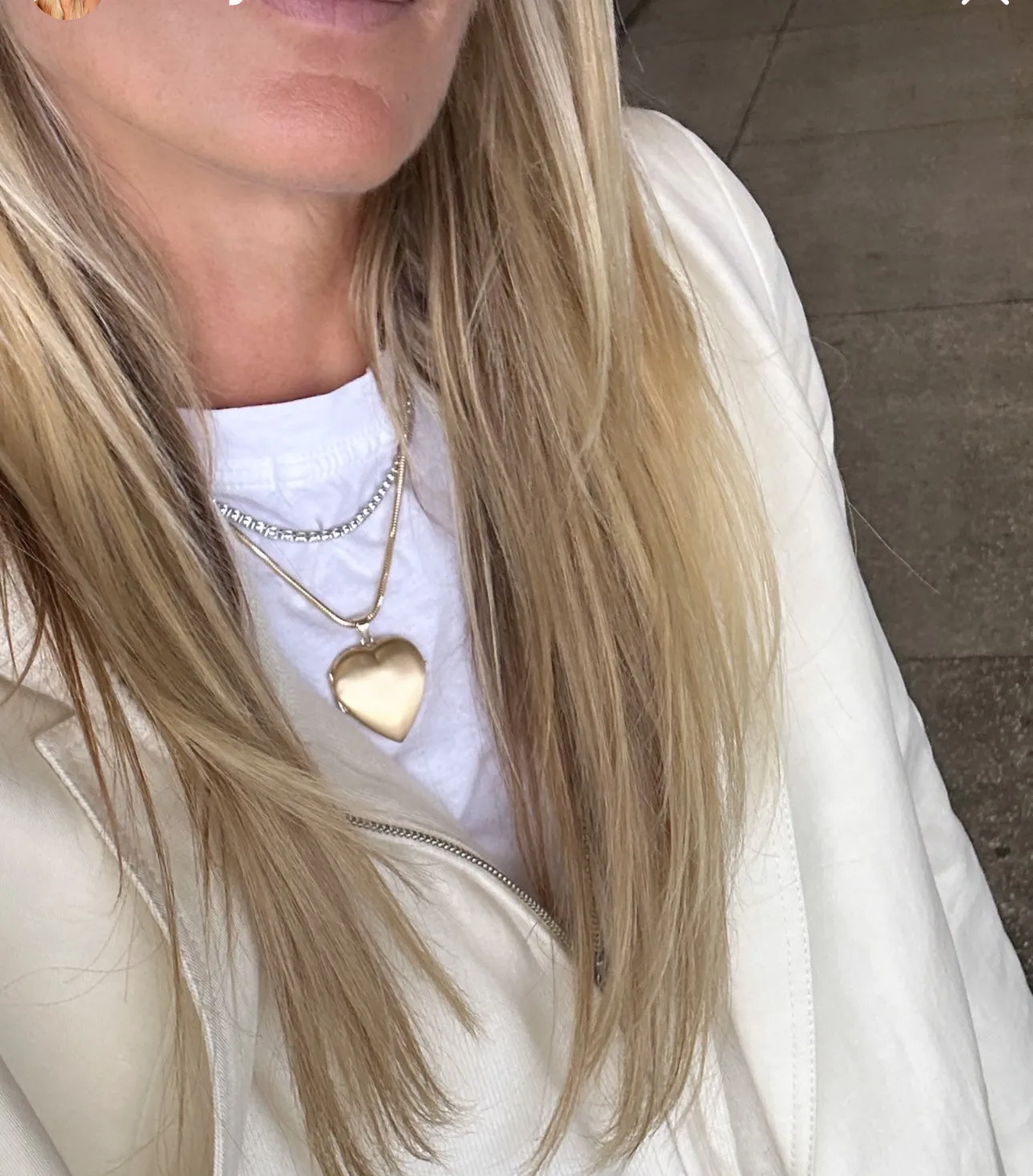 Extra Large Heart Locket Charm