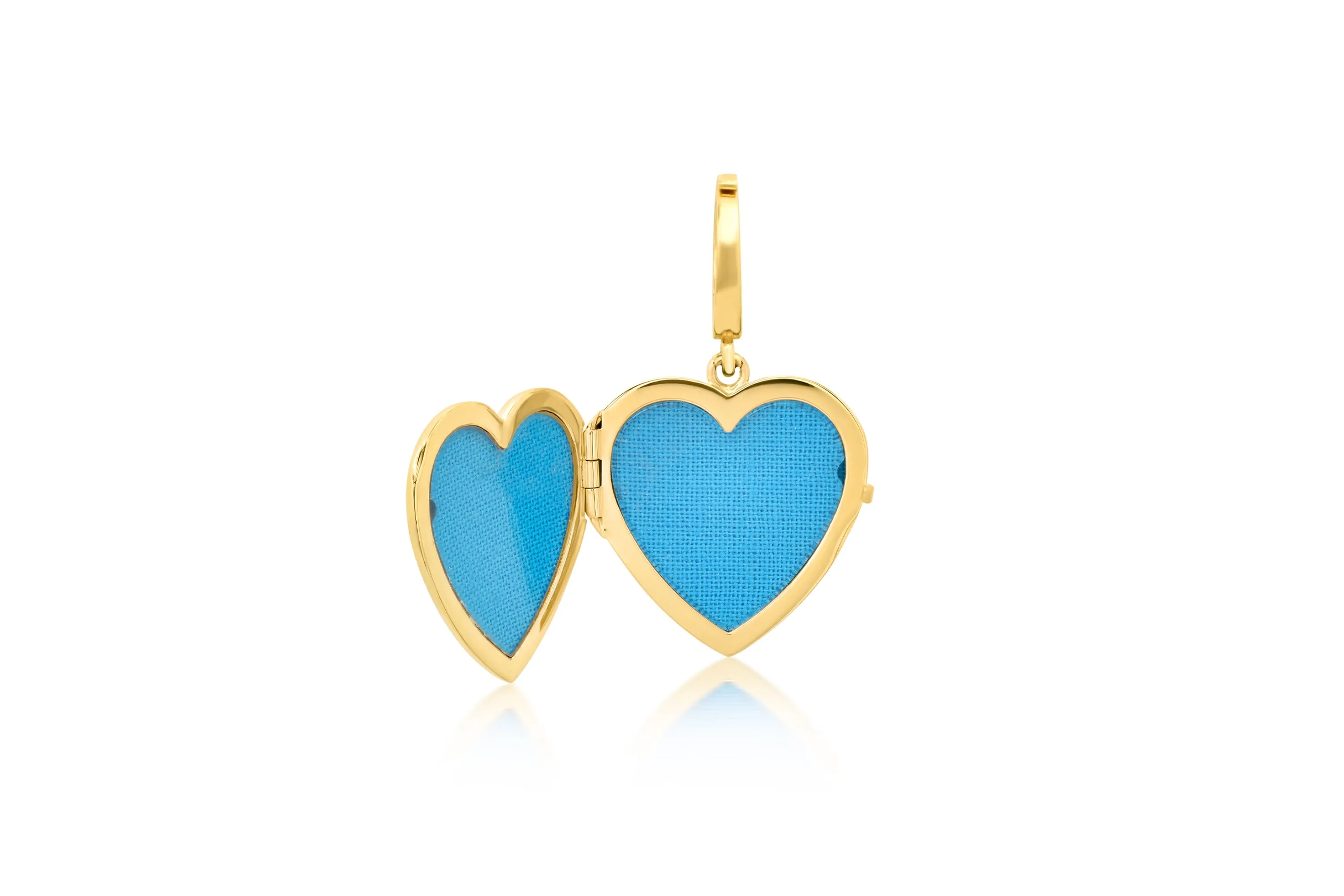 Extra Large Heart Locket Charm