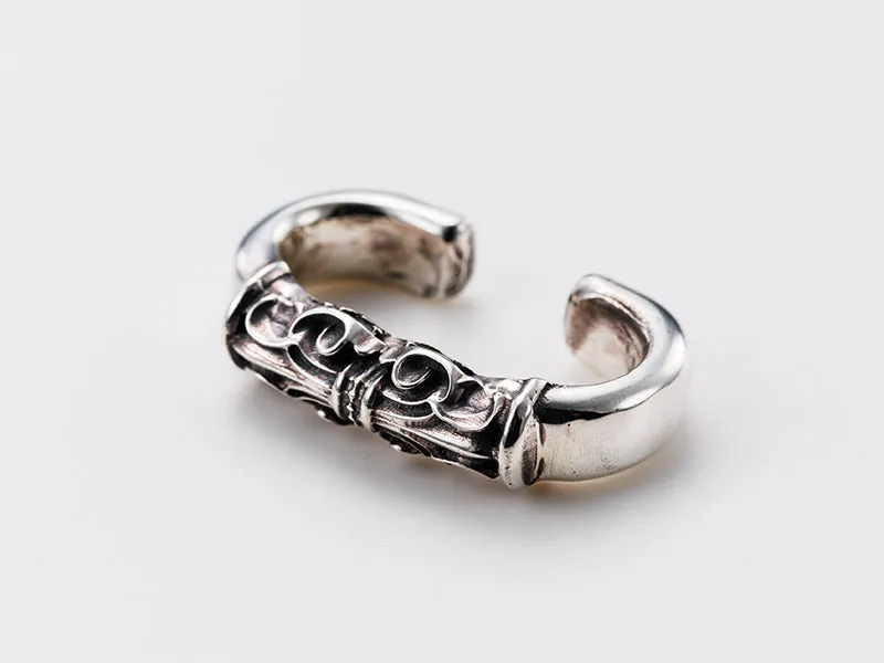 Flat Oval Ear Cuff : KG