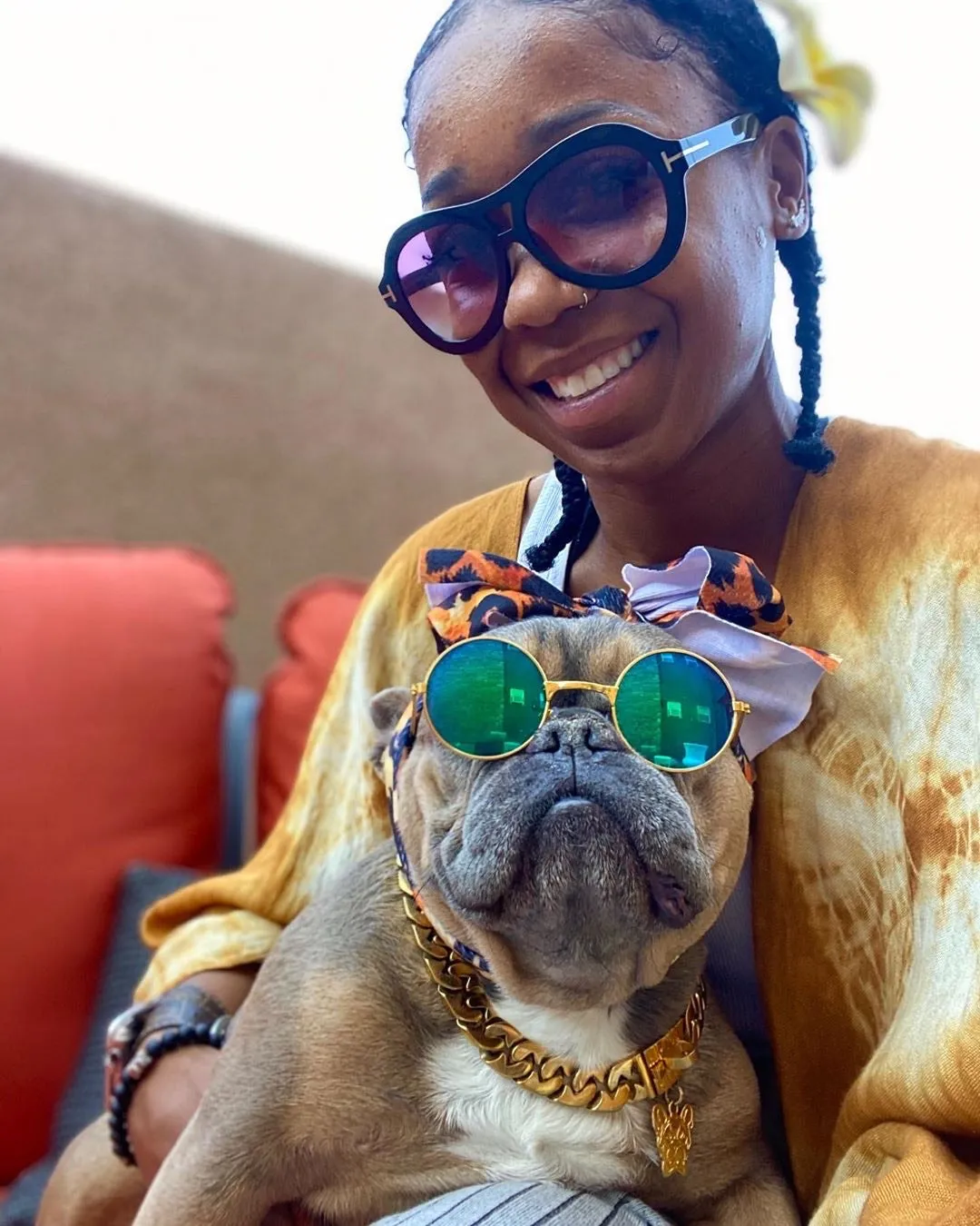 Frenchiestore Pet Head Bow | Wild Love