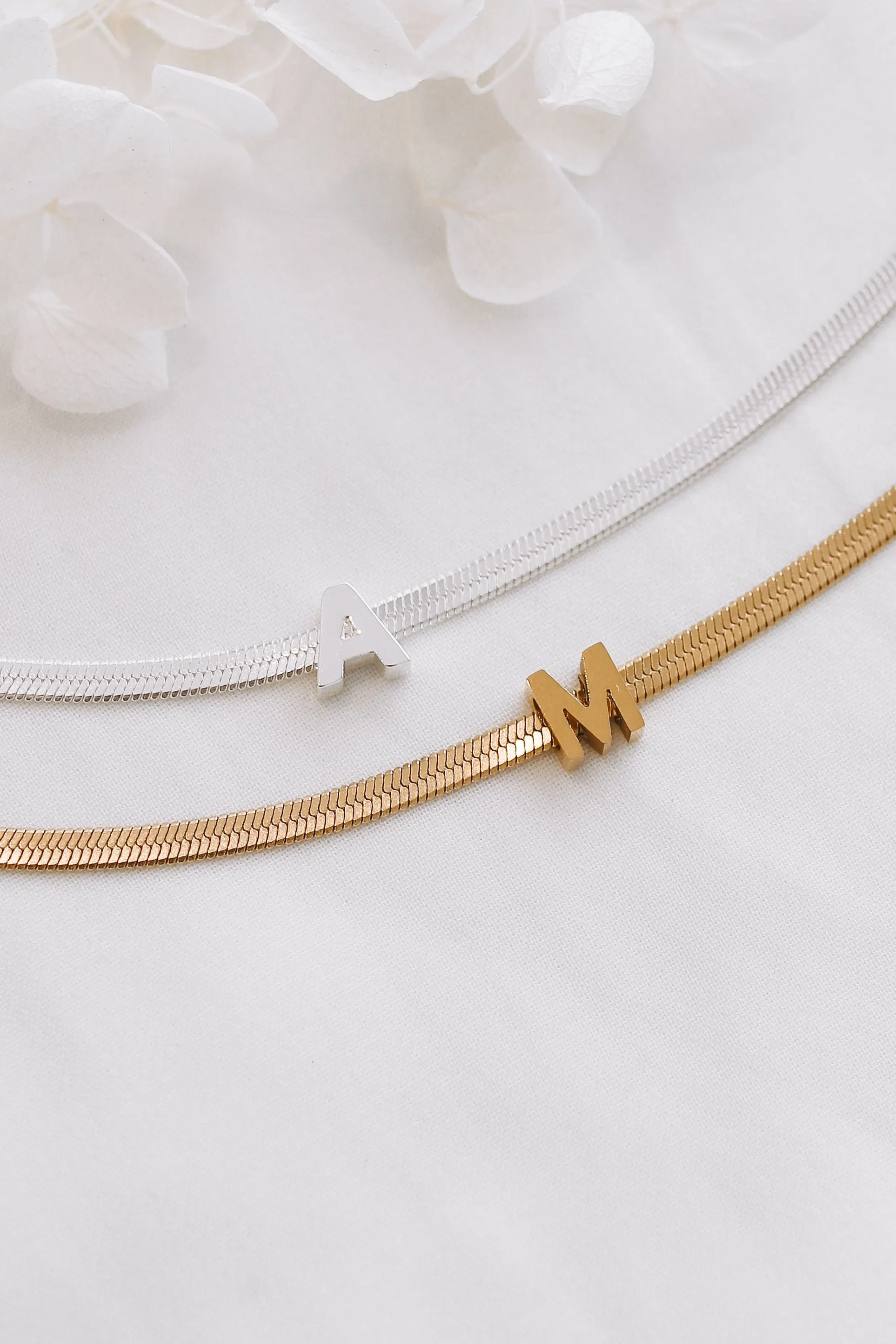 Gabriella - Gold or Silver Stainless Steel Personalised Anklet