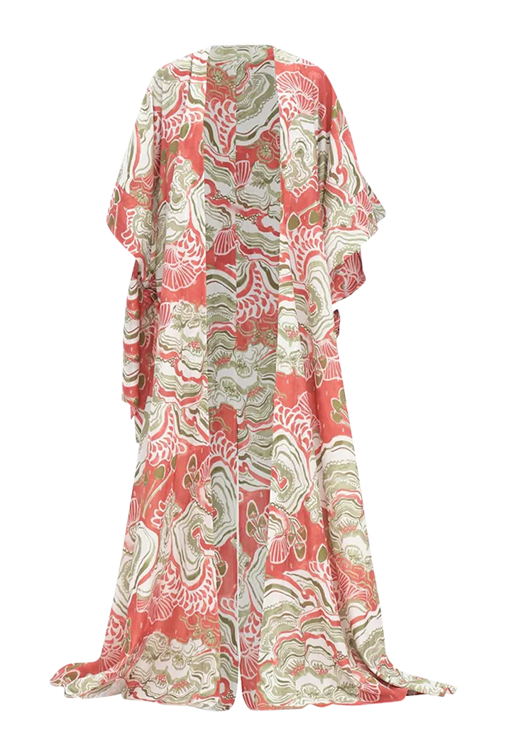 Gamba Abstract Mushroom Robe