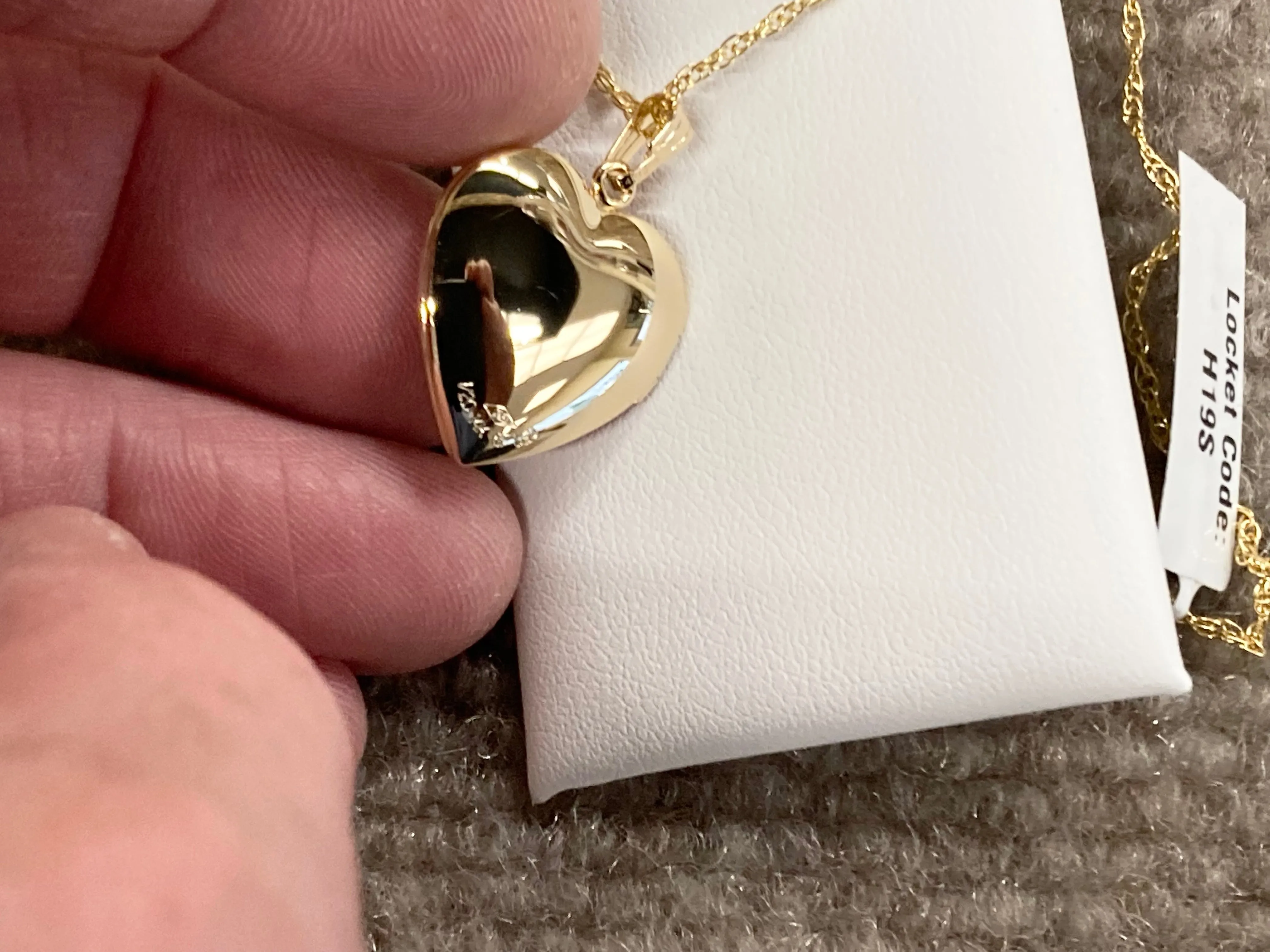 Gold Filled Heart Shaped Locket