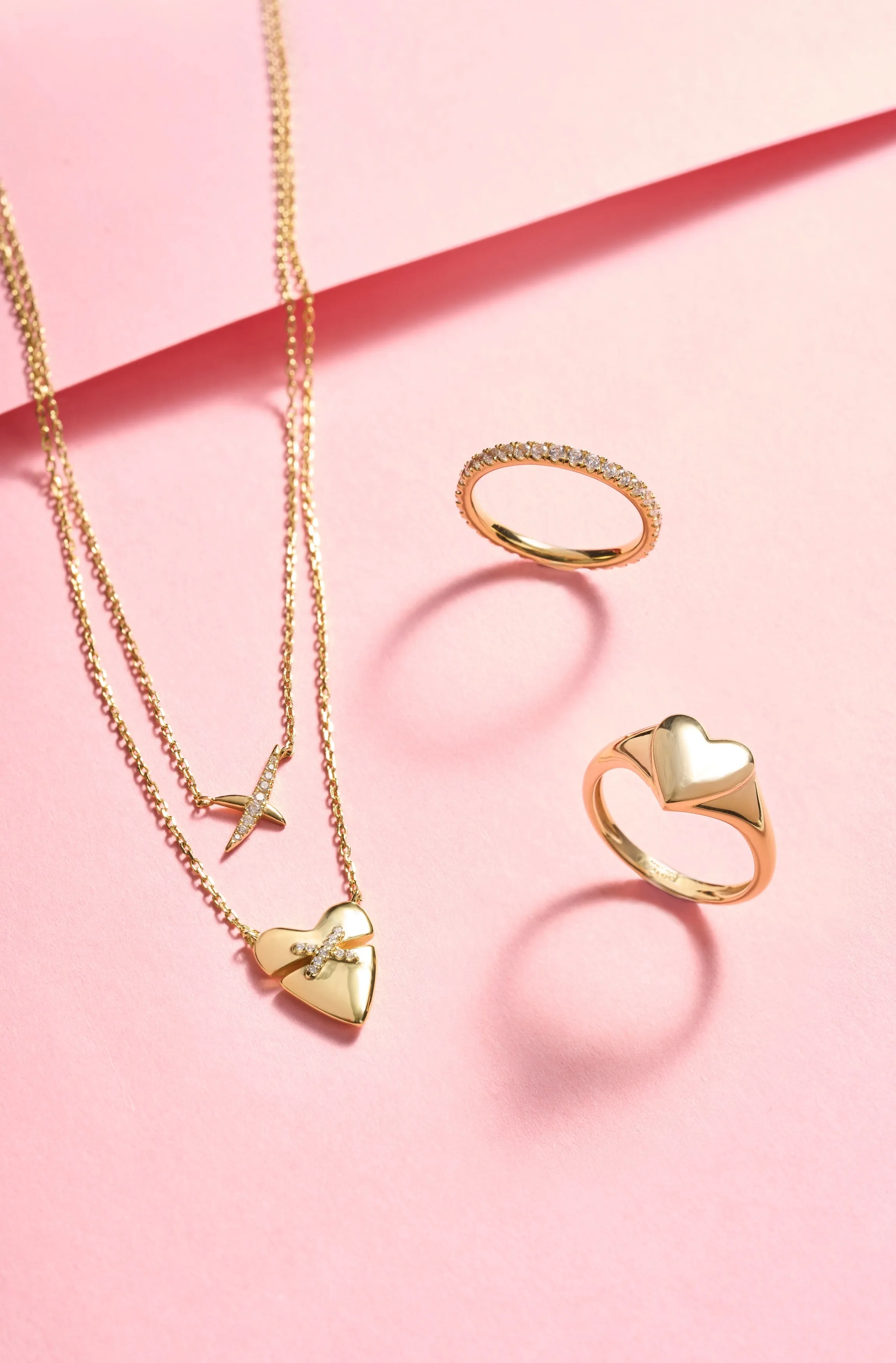 Gold Pave Ring