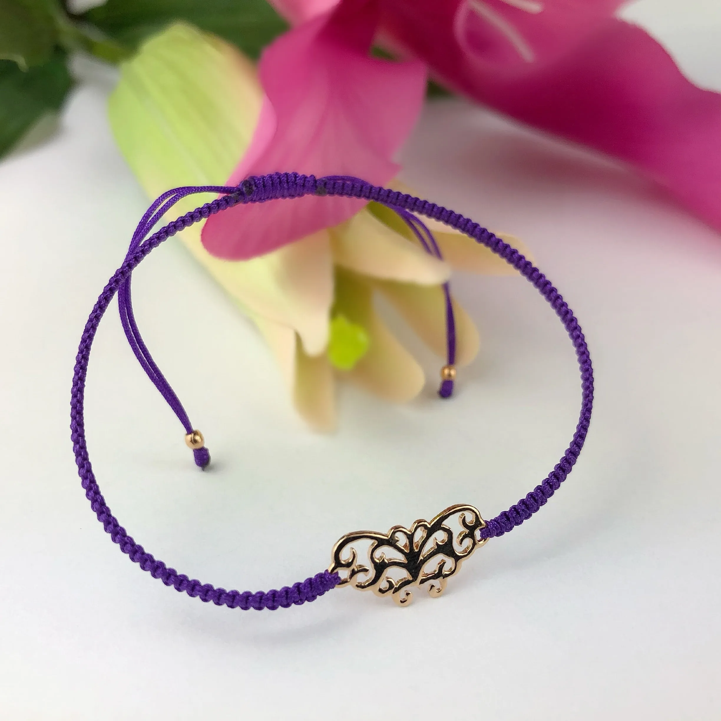 Golden Butterfly Bracelet - VBRC152dp