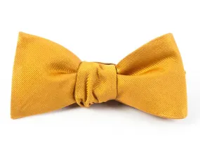 Grosgrain Solid Mustard Bow Tie