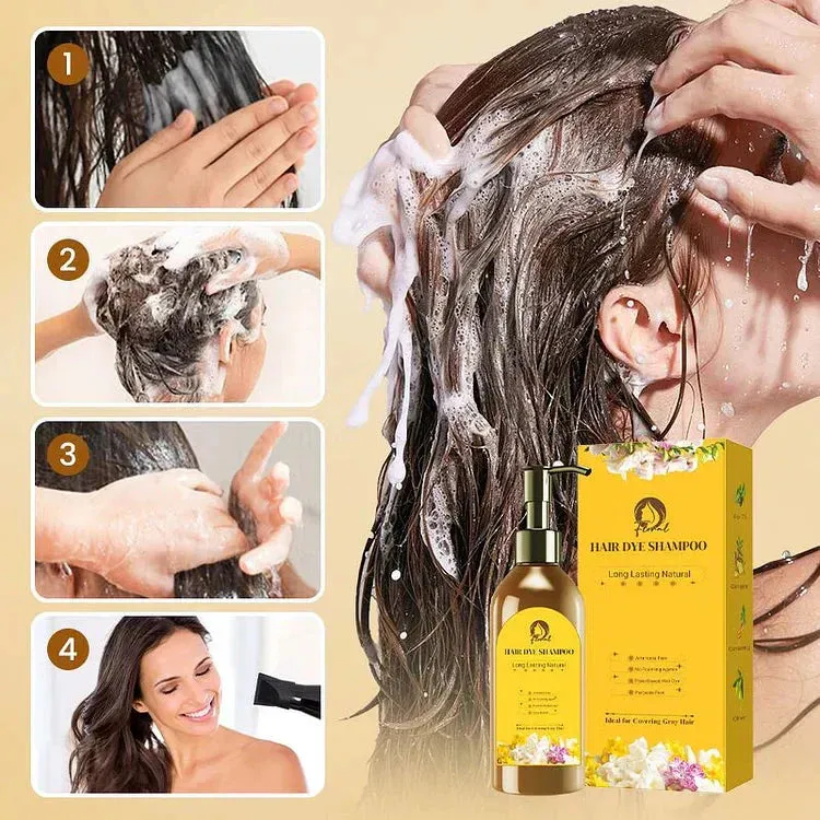 HAIR DYE SHAMPOO ( Buy 1 Get 1 Free)
