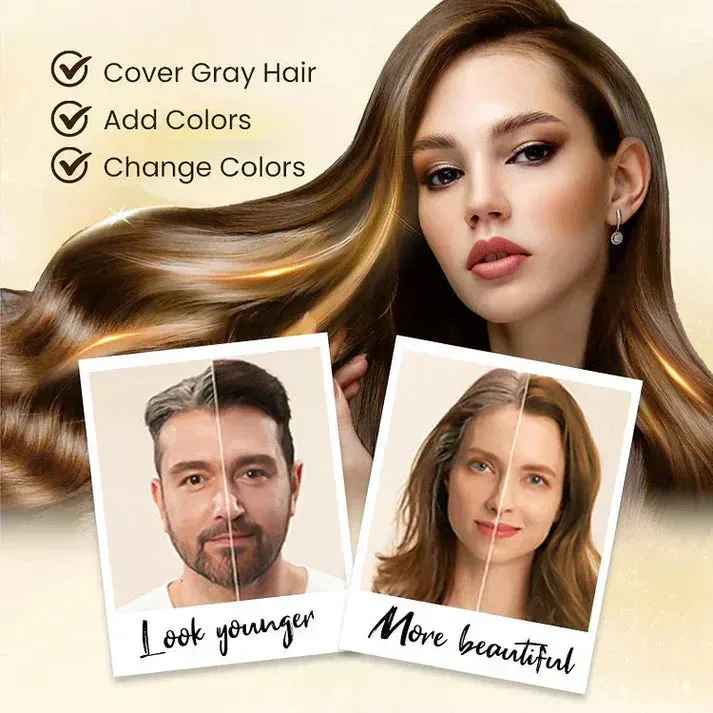 HAIR DYE SHAMPOO ( Buy 1 Get 1 Free)