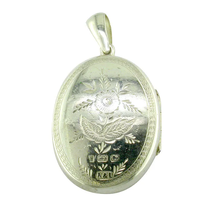 Hallmarked Silver Horse Shoe Locket