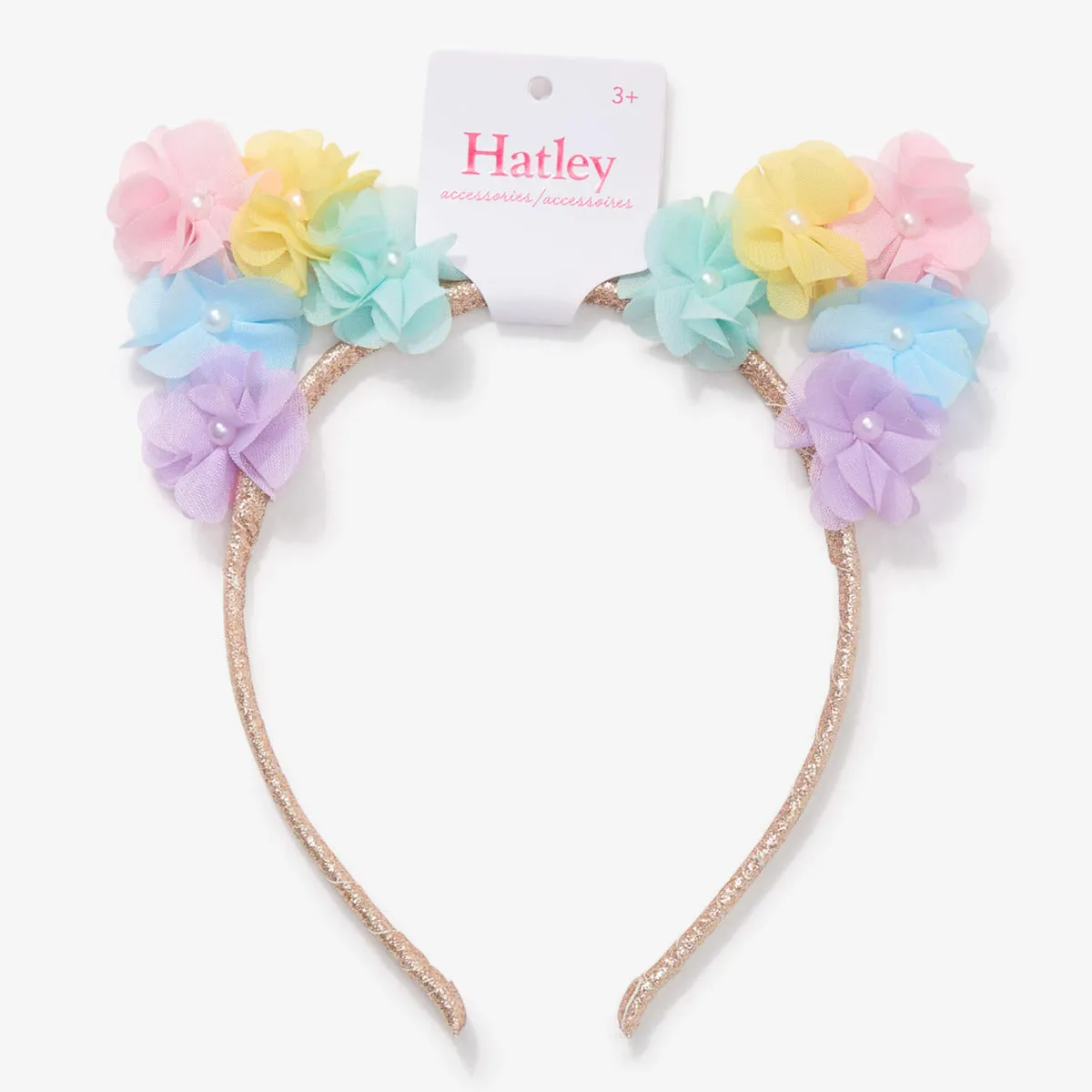Hatley Floral Ears Headband