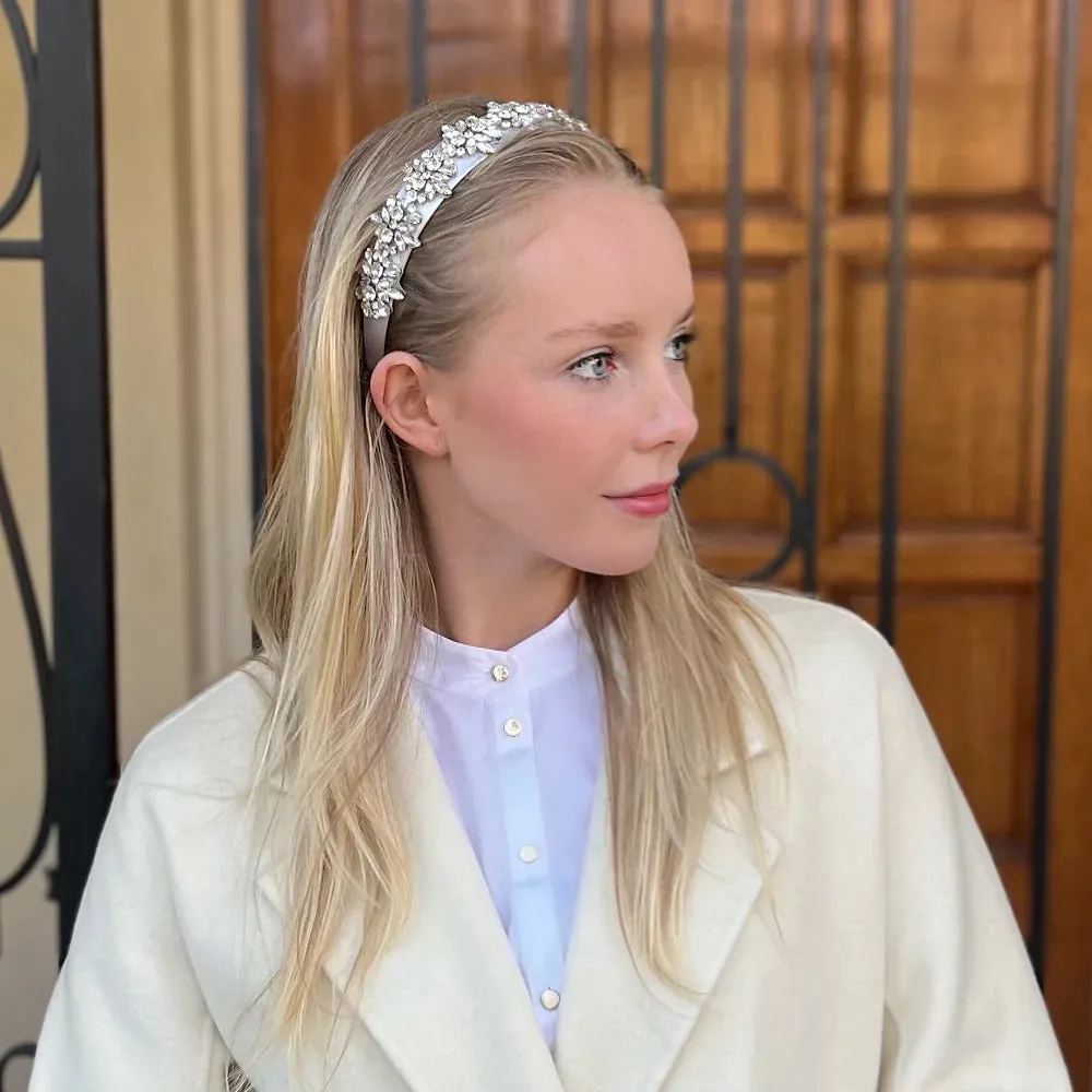 Headband Bling - Silver Sensation