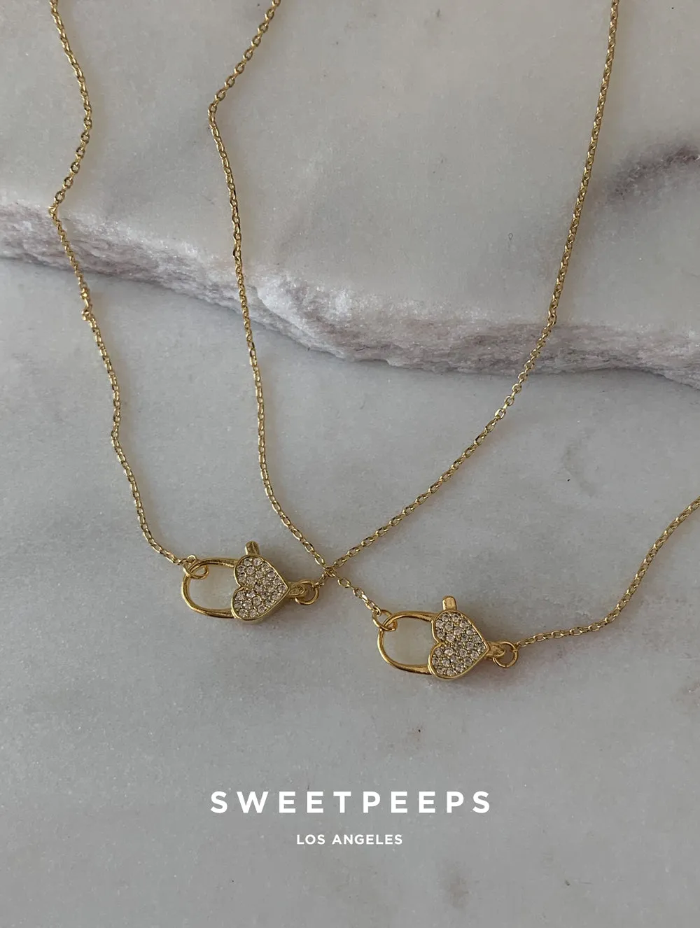 Heart Clasp Necklace (Heart)