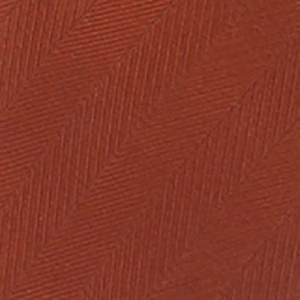 Herringbone Vow Copper Bow Tie