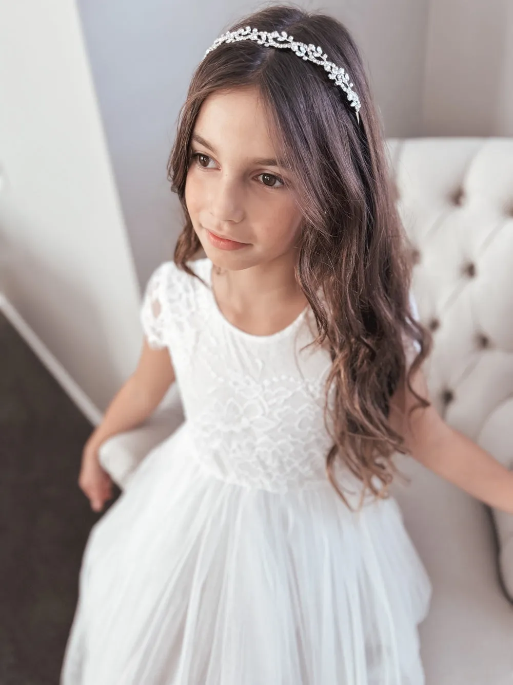 Ivy Girls Diamante Headpiece