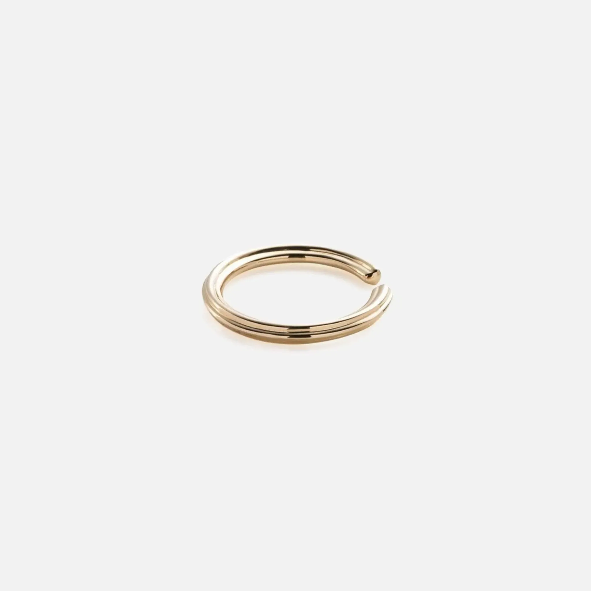 Large Dune Round Ear Cuff