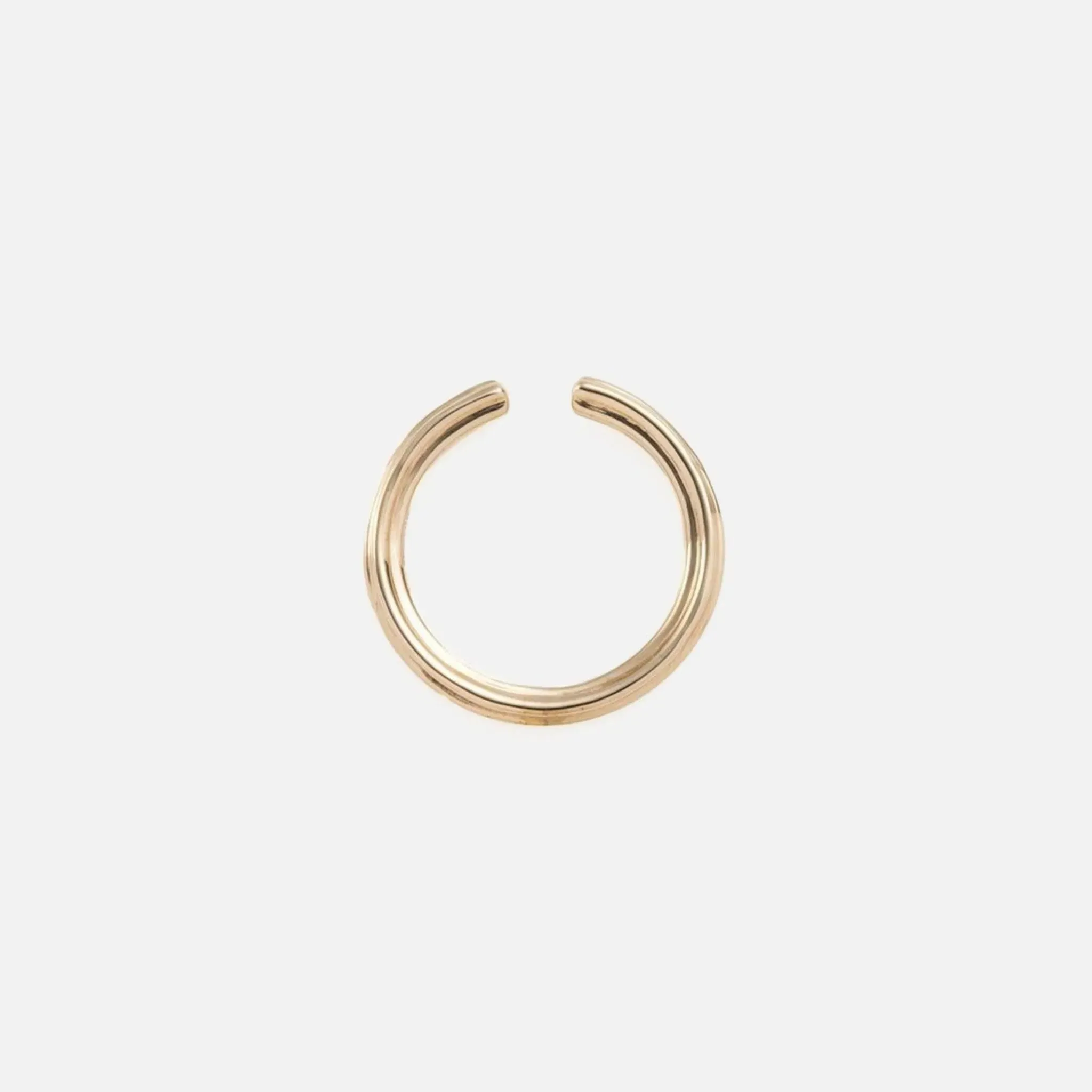 Large Dune Round Ear Cuff