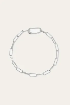 Large Link Silver Plated (Anklet/Bracelet)