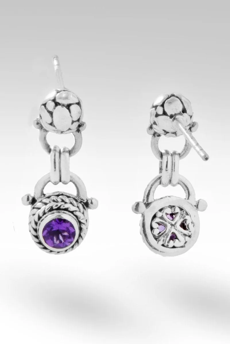 Lasting Change Earrings II™ in Amethyst