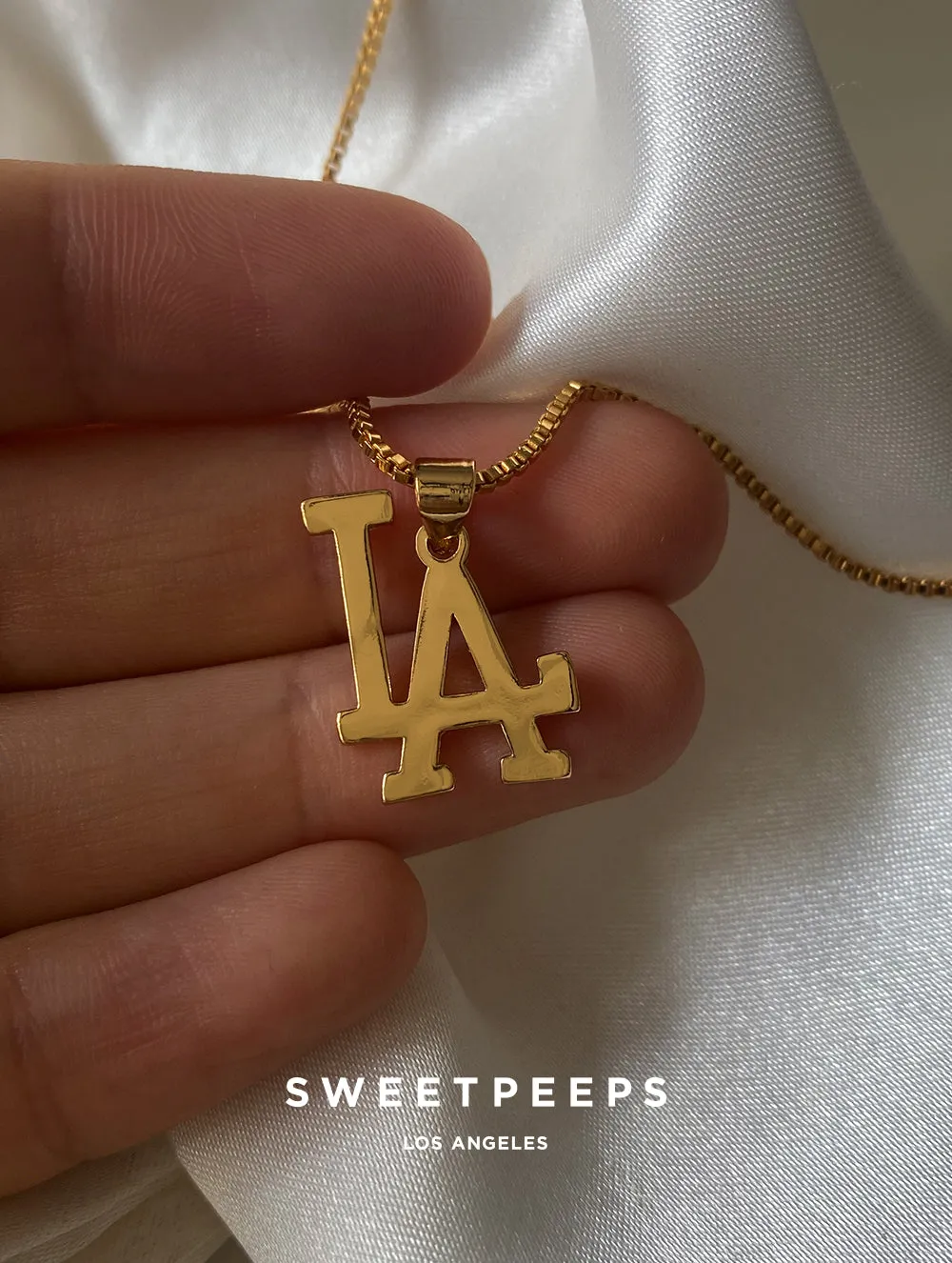 Los Angeles Box Chain Necklace