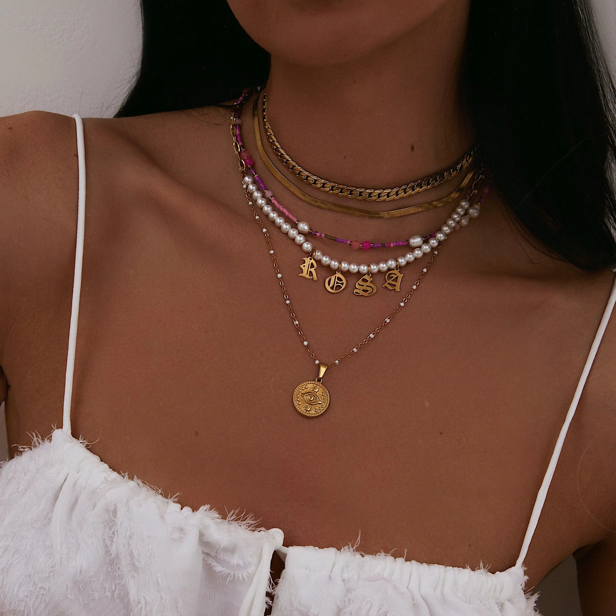 Luau Pearl Custom Choker