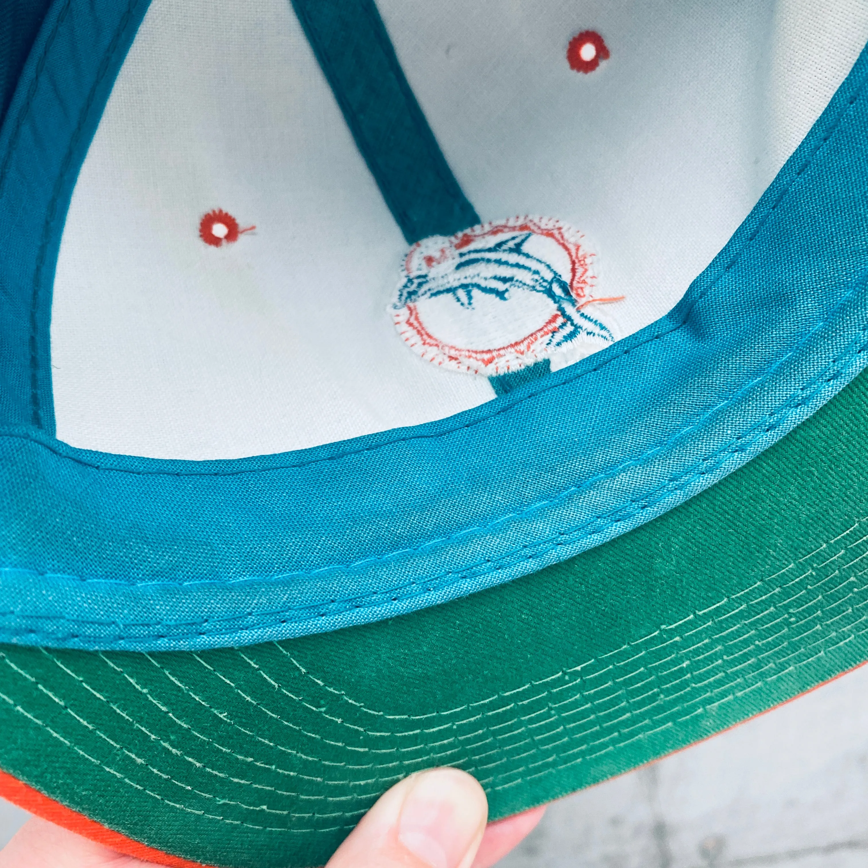 Miami Dolphins: 1990's Embroidered Snapback