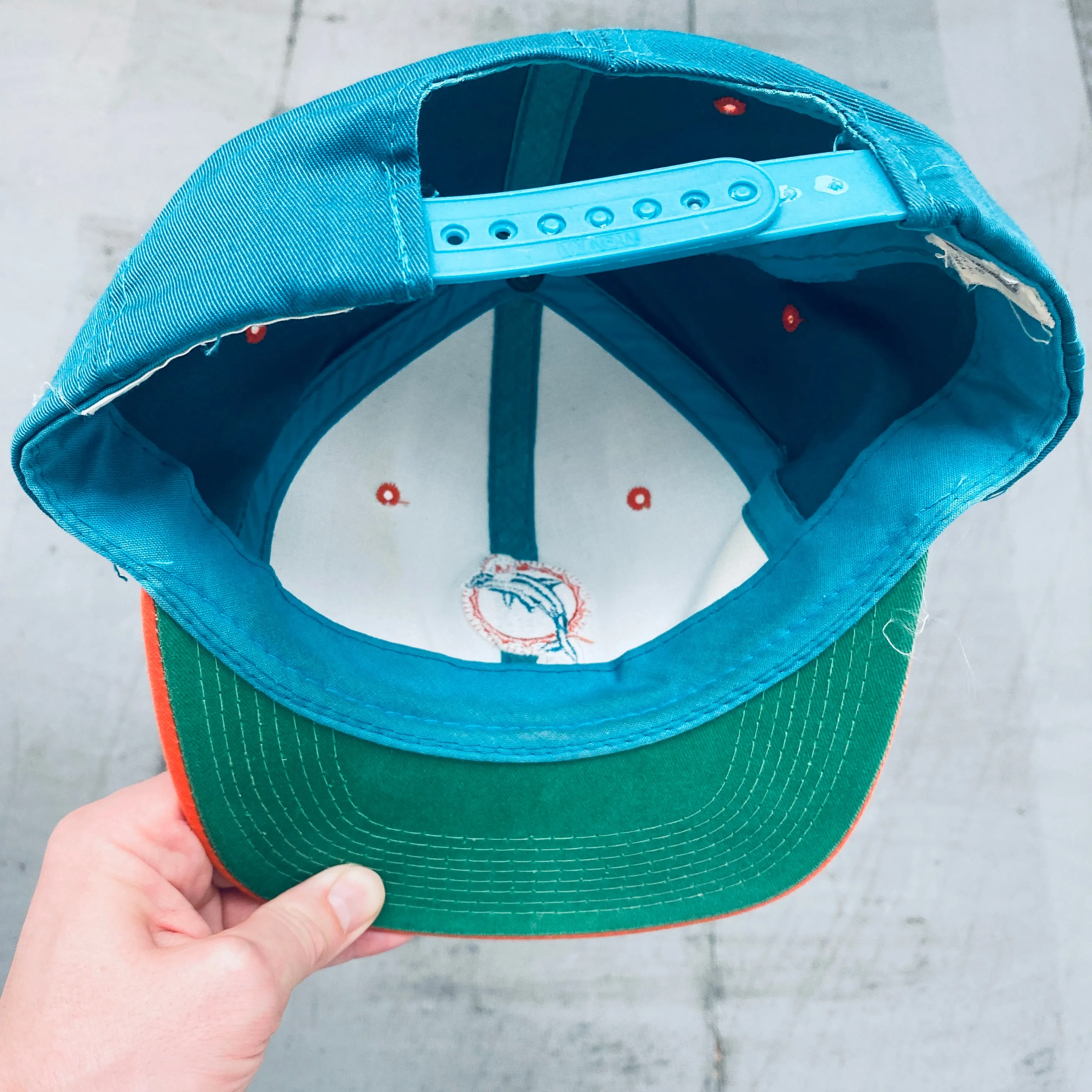 Miami Dolphins: 1990's Embroidered Snapback