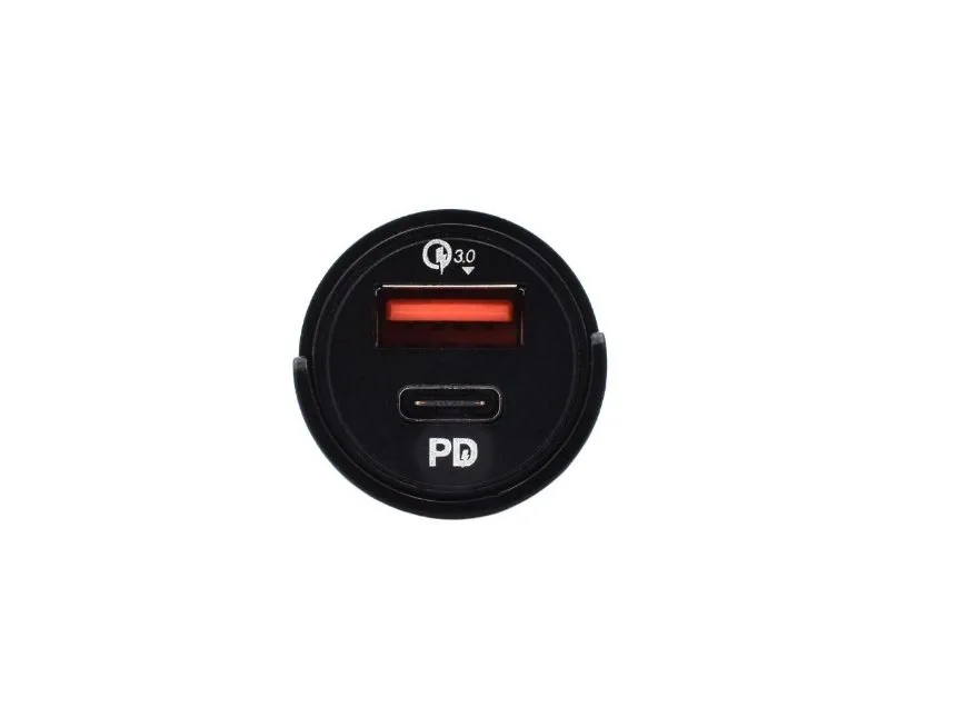 Moxom - Mx-VC08 33w Pd - Mini RIng Car charger - Usb   C