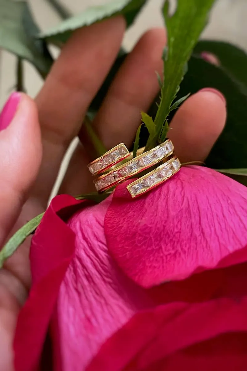 Native Gem - MANHATTAN spiral ring