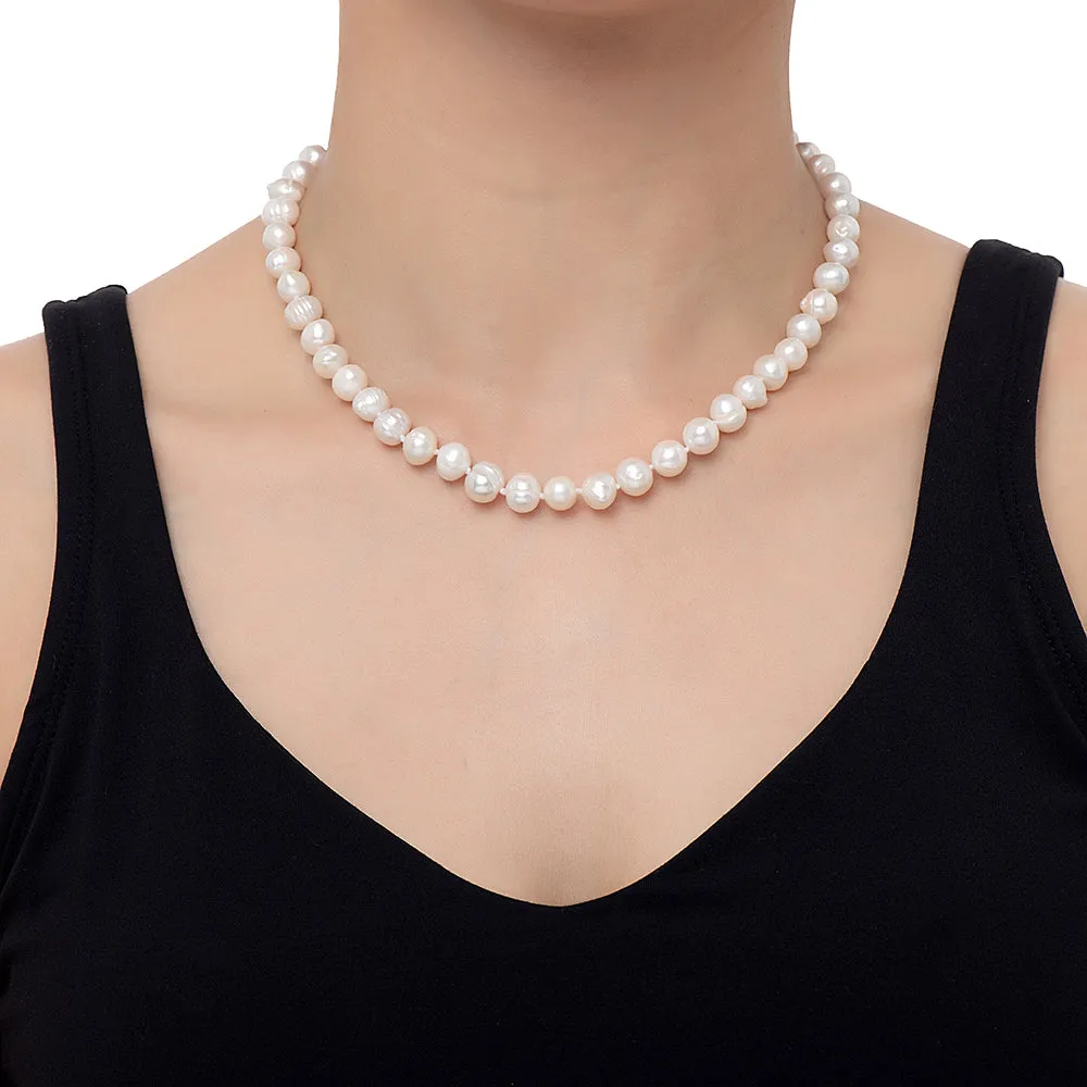 Natural Pearl Thin Necklace