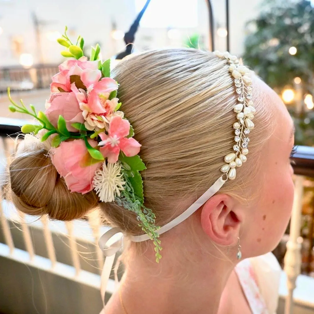 Netherfield Ball Elegant Pearl Vine Hair Accessory